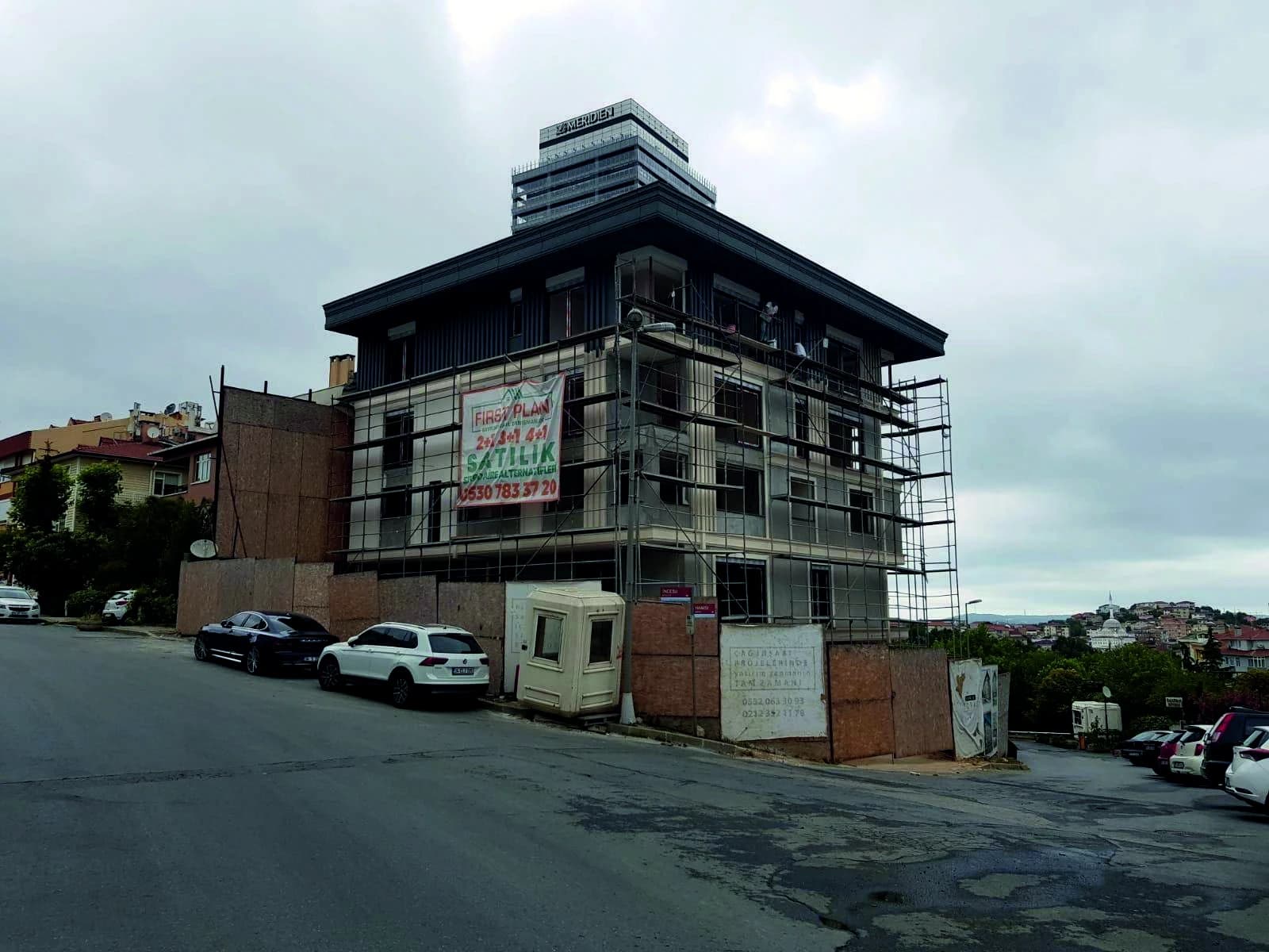 Proje Topaz şantiye fotoğrafı, uygulama aşaması