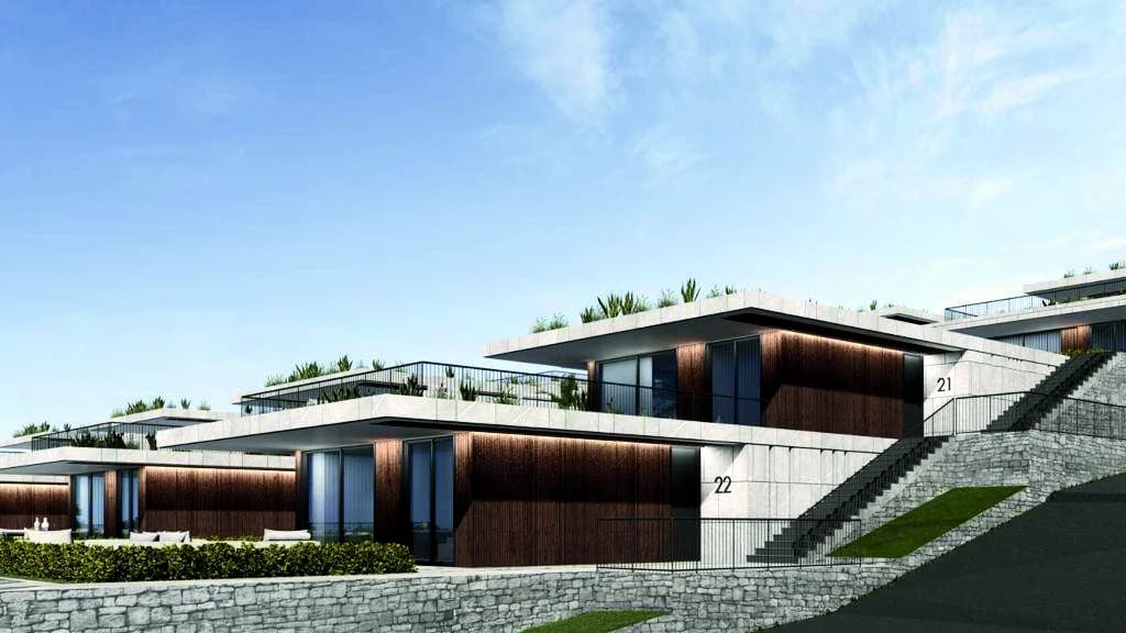 Terrace House yerleşkesi mimari render görseli